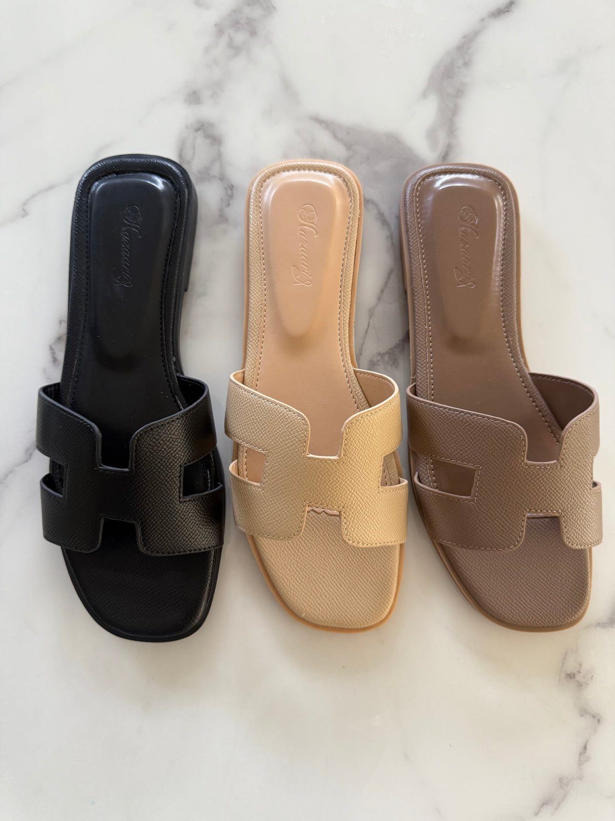 H sandals