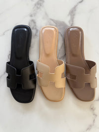 H sandals