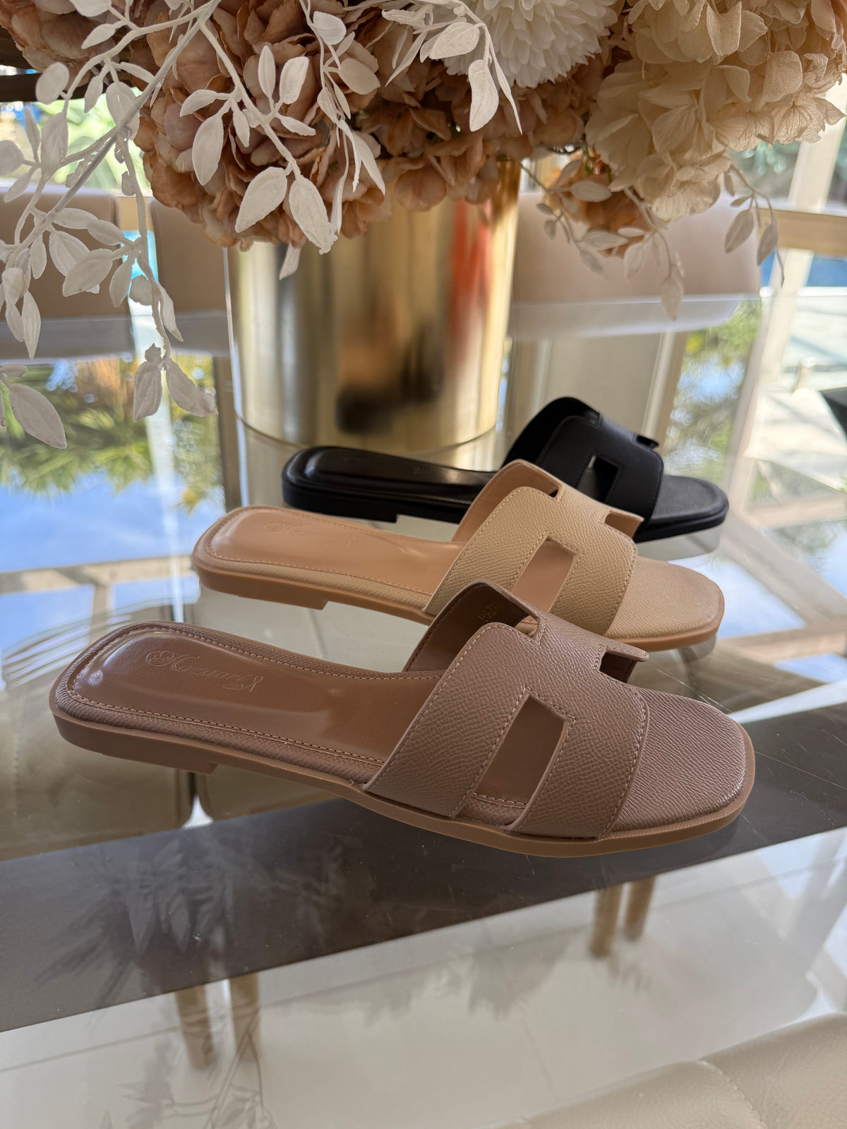 H sandals