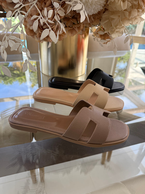 H sandals