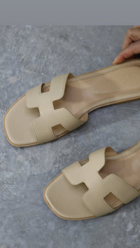 H sandals
