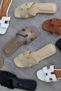 H sandals