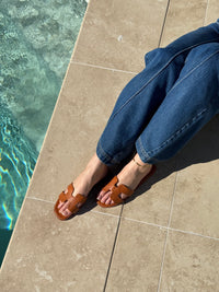 H Sandals (Tan)