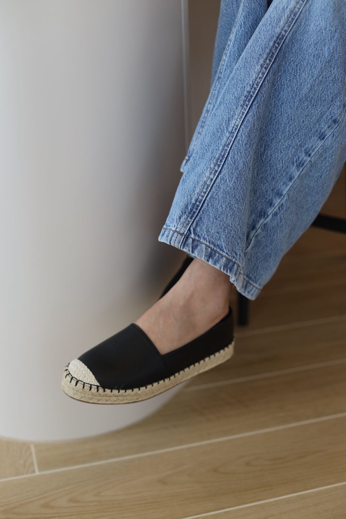 Outback espadrille (black)