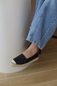 Outback espadrille (black)