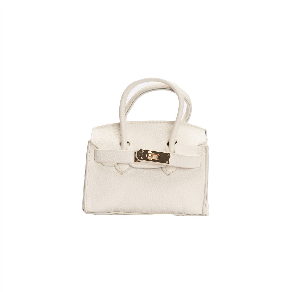 Mini B Handbag (White)