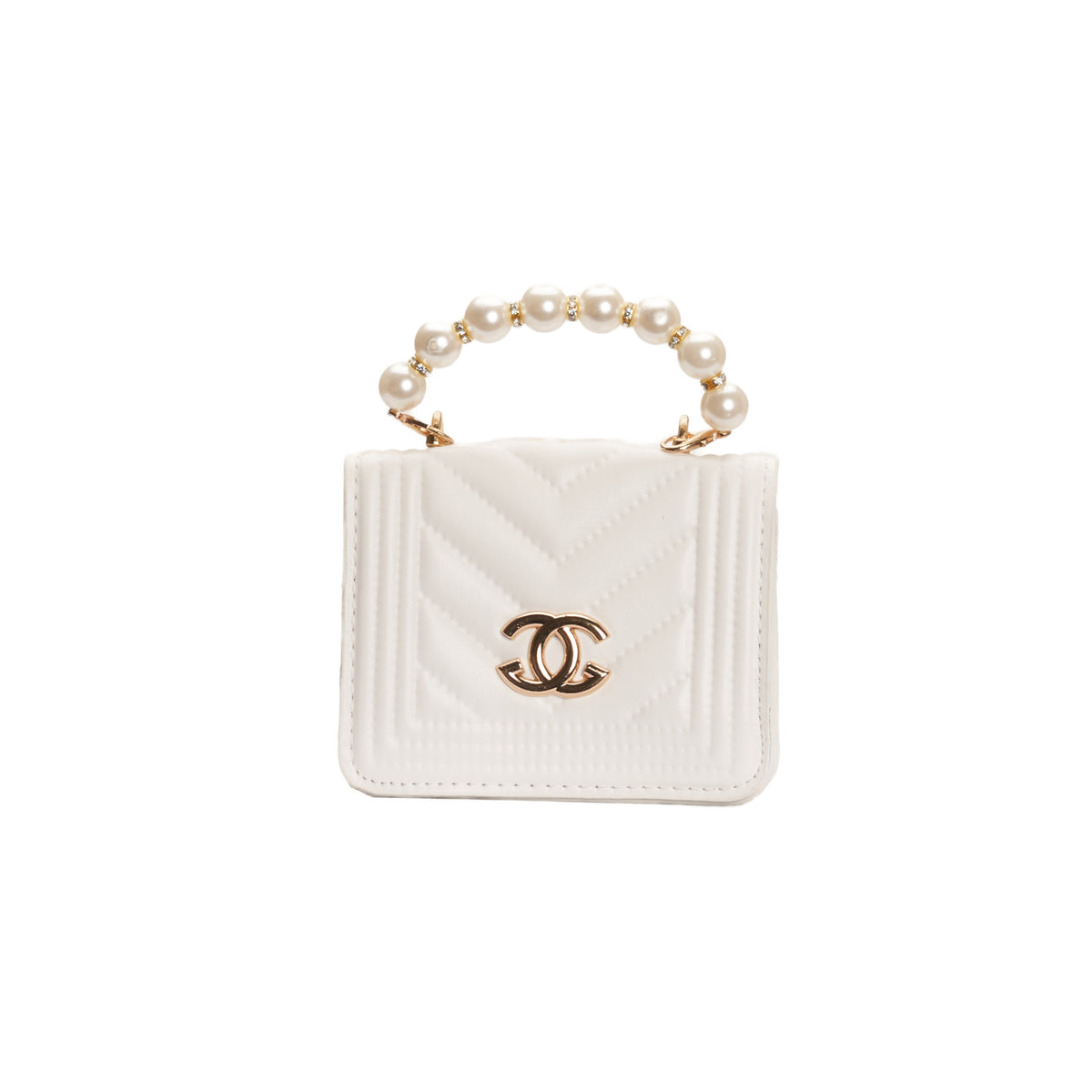 Mini Coco Handbag (White)